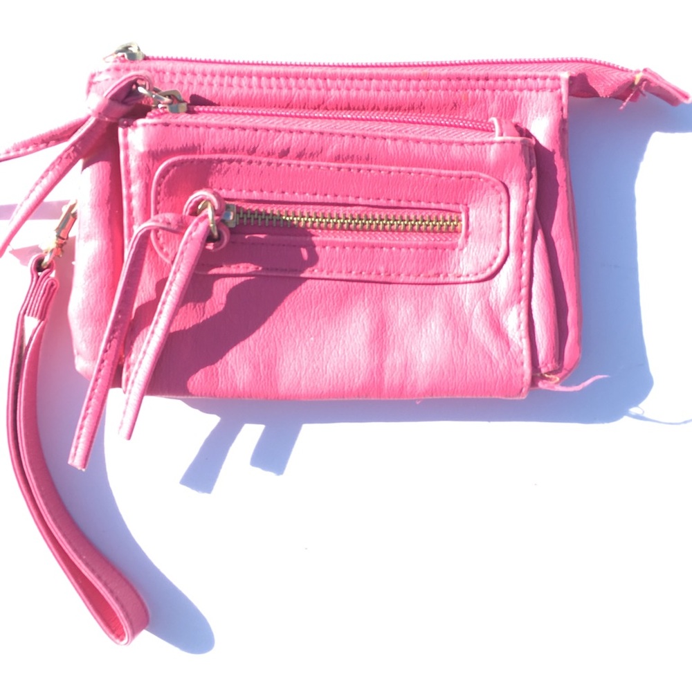 Pink wristlet/billfold